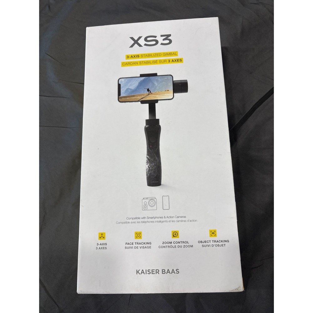 Kaiser Baas XS3 3-Axis Gimbal Stabilizer Smartphone